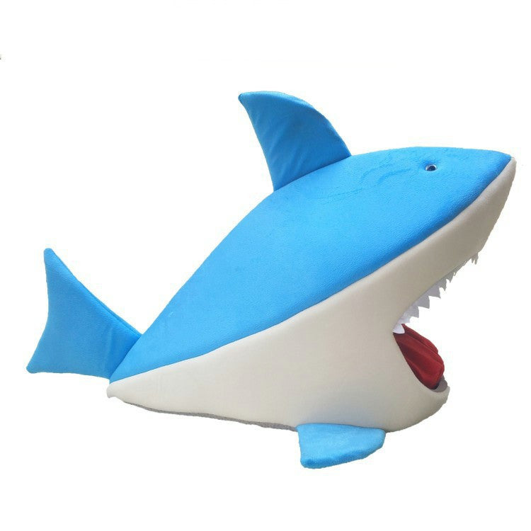 Cuccia per Cani e Gatti Modello "Shark" – Divertente, Comoda e Originale!
