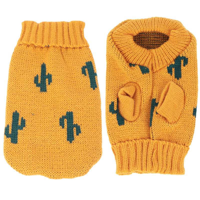 Dog Sweater Model "Fanny" - High Neck, Warm and Stretchy!