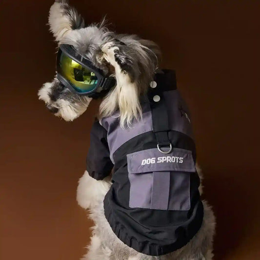 Impermeabile per Cani DOG SPORTS con Taschino e Zip by Dog Moda