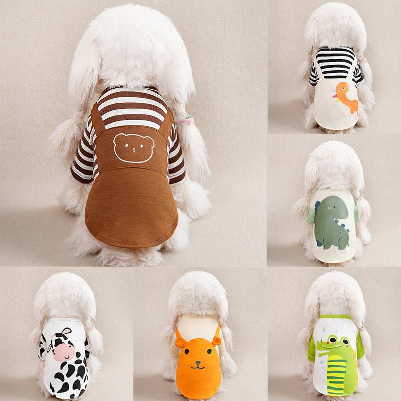 Magliettina Leggera per Cani - Fantasie Divertenti per Ogni Occasione - Dog Moda