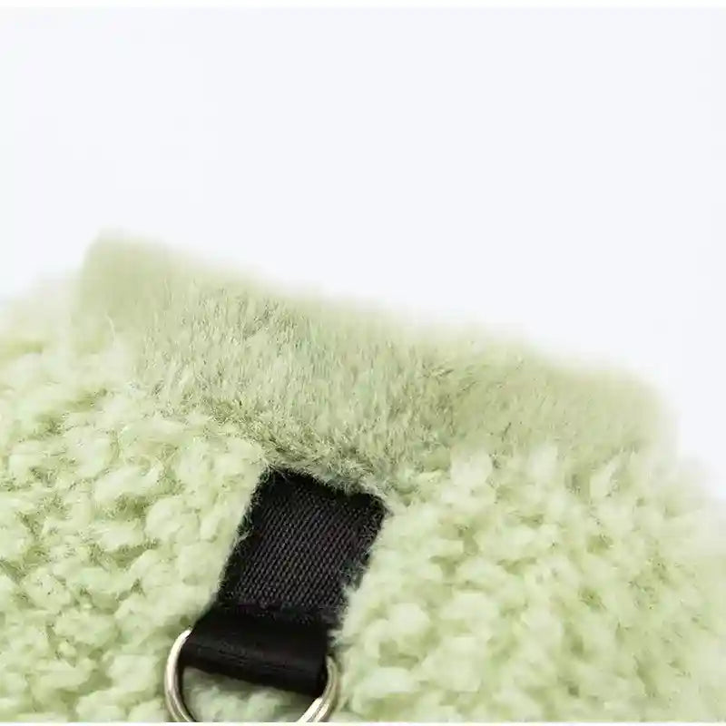 Gilet Fuzzy per Cani - Morbido con Anello Guinzaglio by Dog Moda