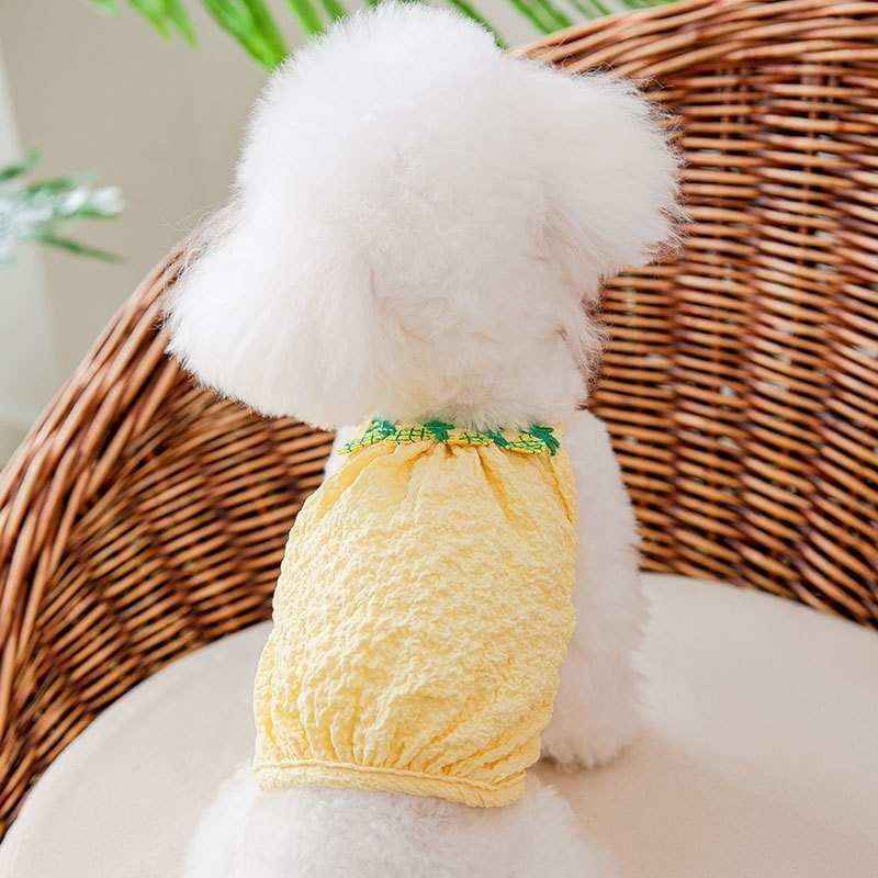 Canotta per Cani Ricamata | Leggera e Traspirante | Dogmoda by Dog Moda