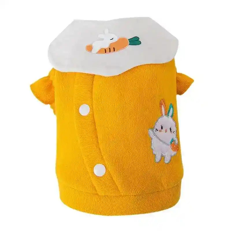 Maglioncino per Cani Carotina in Pile - Morbido e Divertente by null