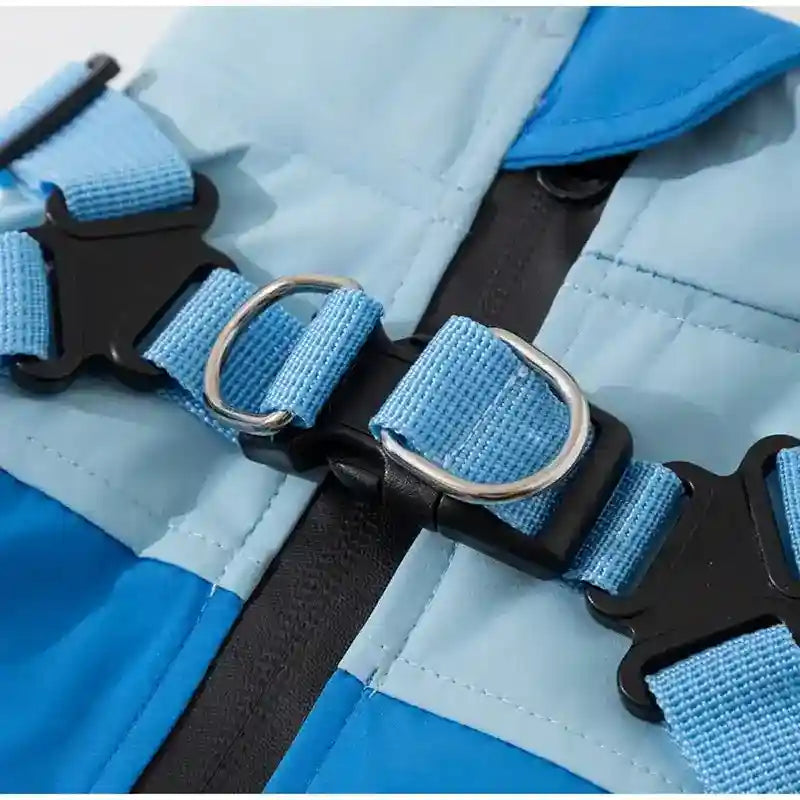 Mono impermeable para perros - Reflectante para exteriores acolchado