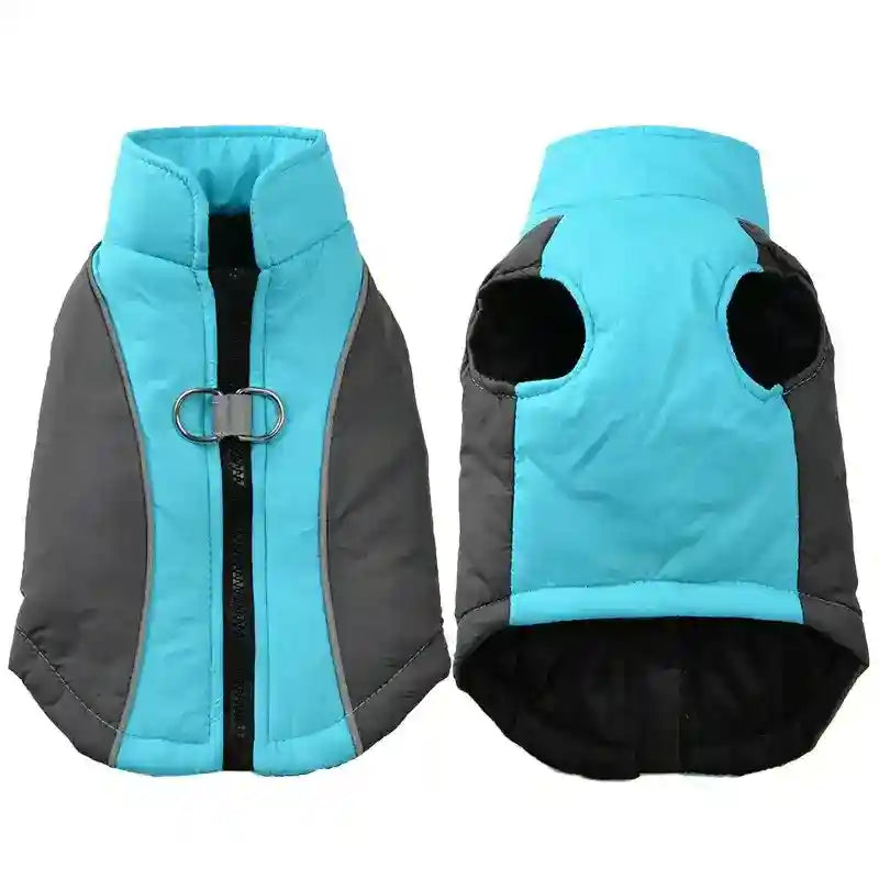 Cappotto Smanicato Riflettente per Cani - Zip Dorsale by Dog Moda