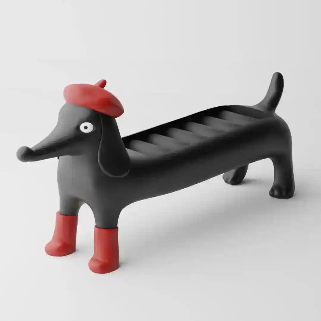 Portanelli Bassotto - Porta Gioielli Decorativo Originale by Dog Moda