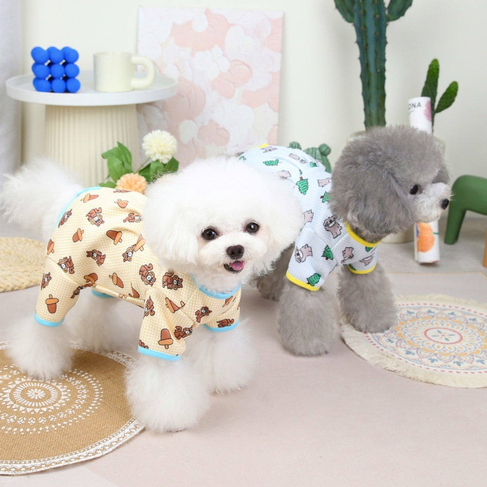"Viviana" Dog Jumpsuit - Style and Comfort for Pomeranians, Chihuahuas and Other Small Friends