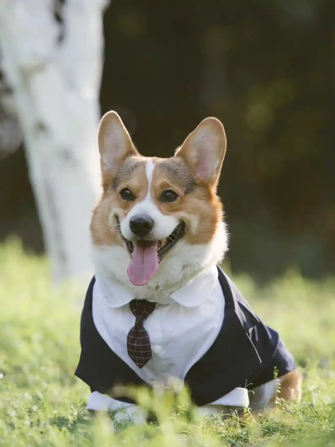Vestito Elegante Cane Tuxedo Smoking - Giacca Cravatta by Dog Moda