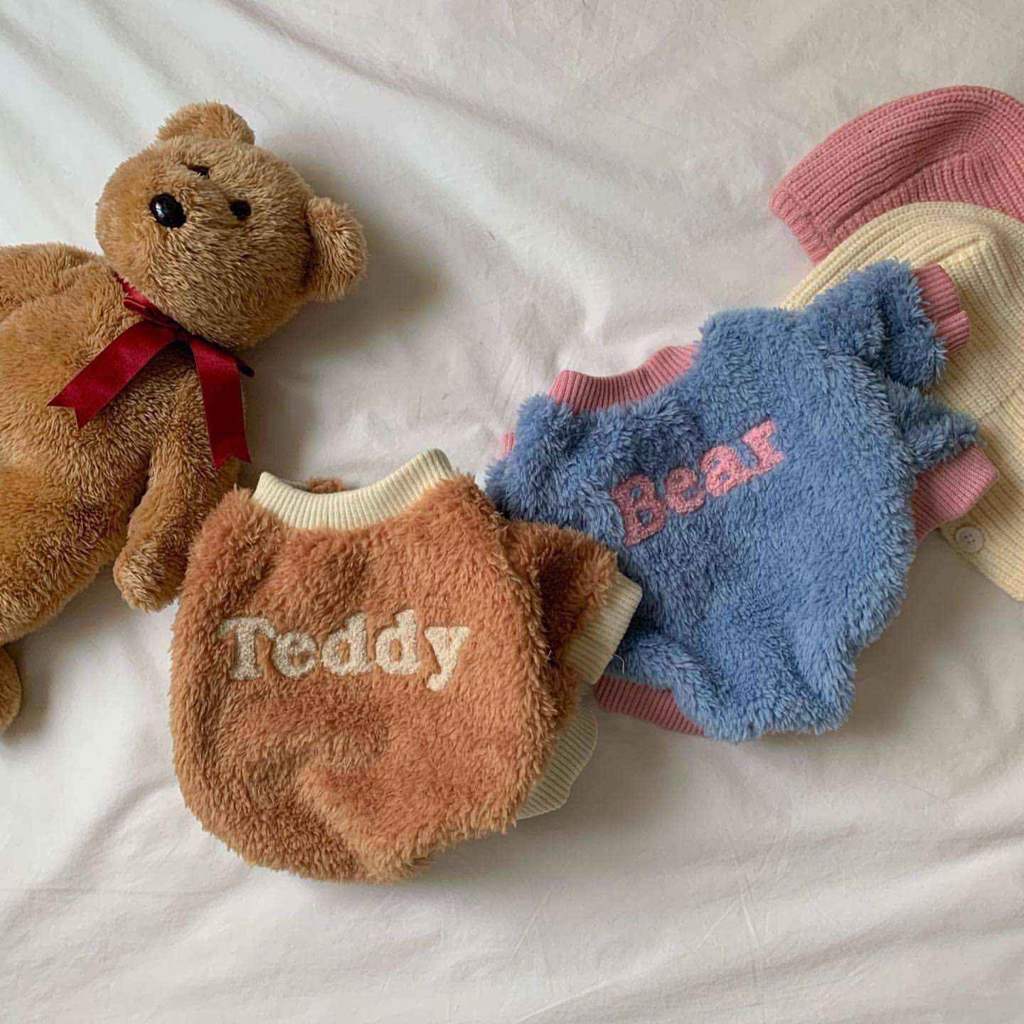 Vestito per Cani Bear in Pile Morbido | Dogmoda by Dog Moda