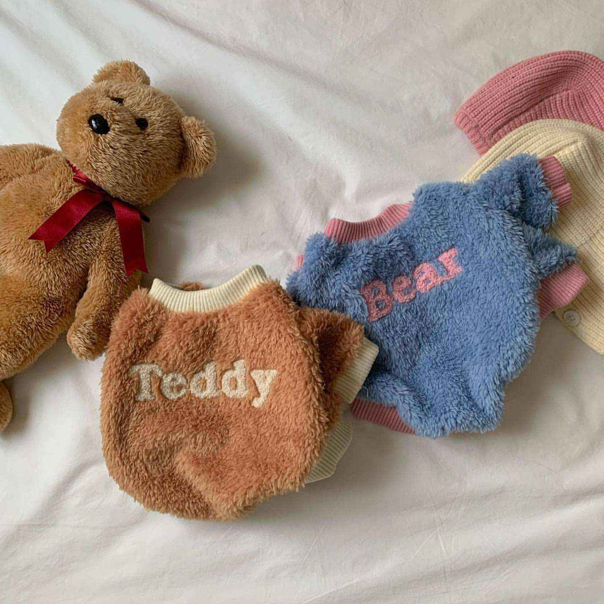 Vestito per Cani Bear in Pile Morbido | Dogmoda by Dog Moda