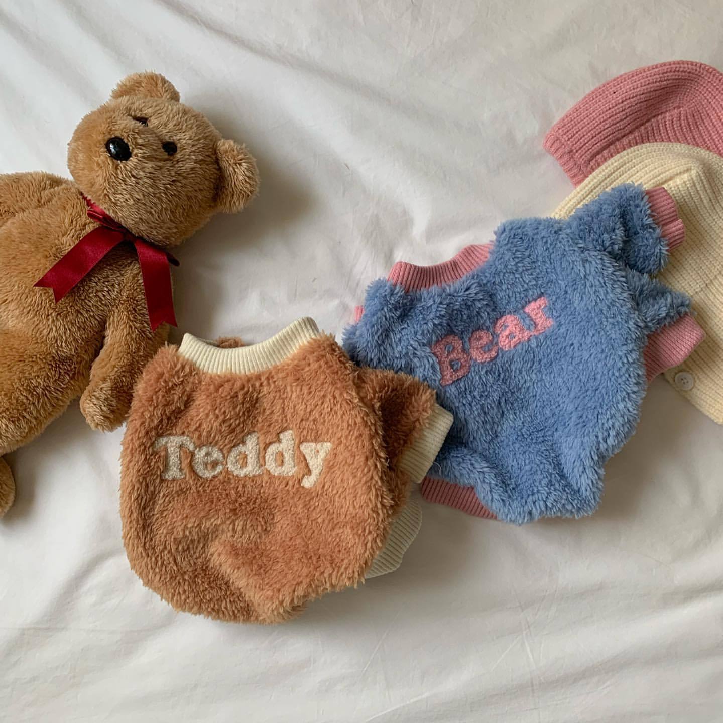 Vestito per Cani Bear in Pile Morbido | Dogmoda