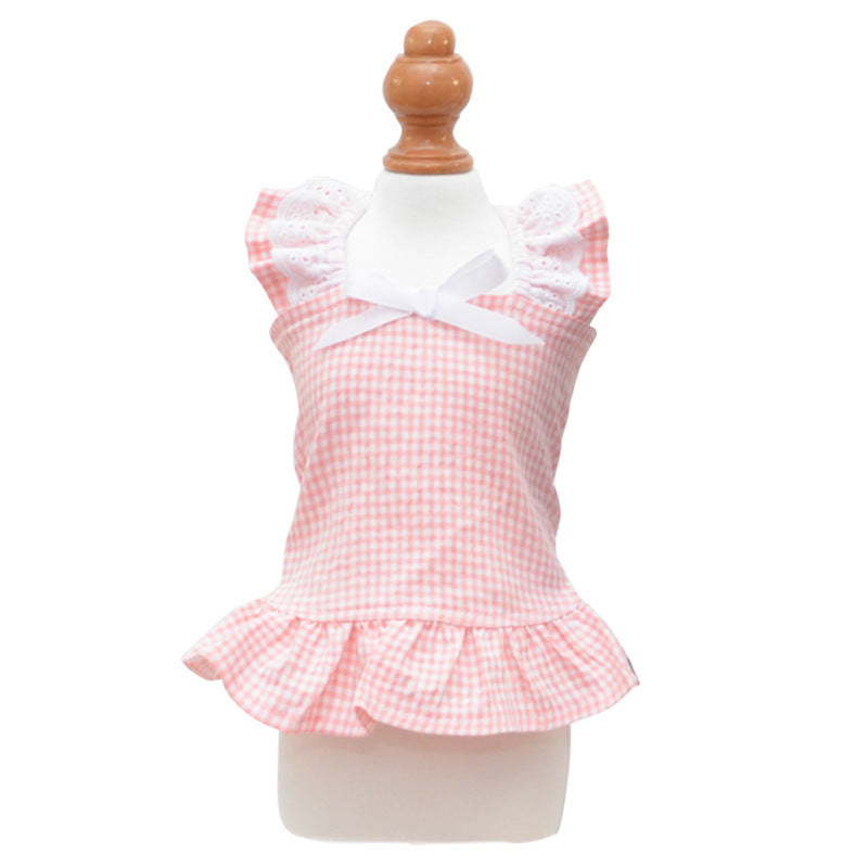 Vestito per Barboncino Toy con Fiocchetto - Modello Ribbon, Eleganza e Comfort