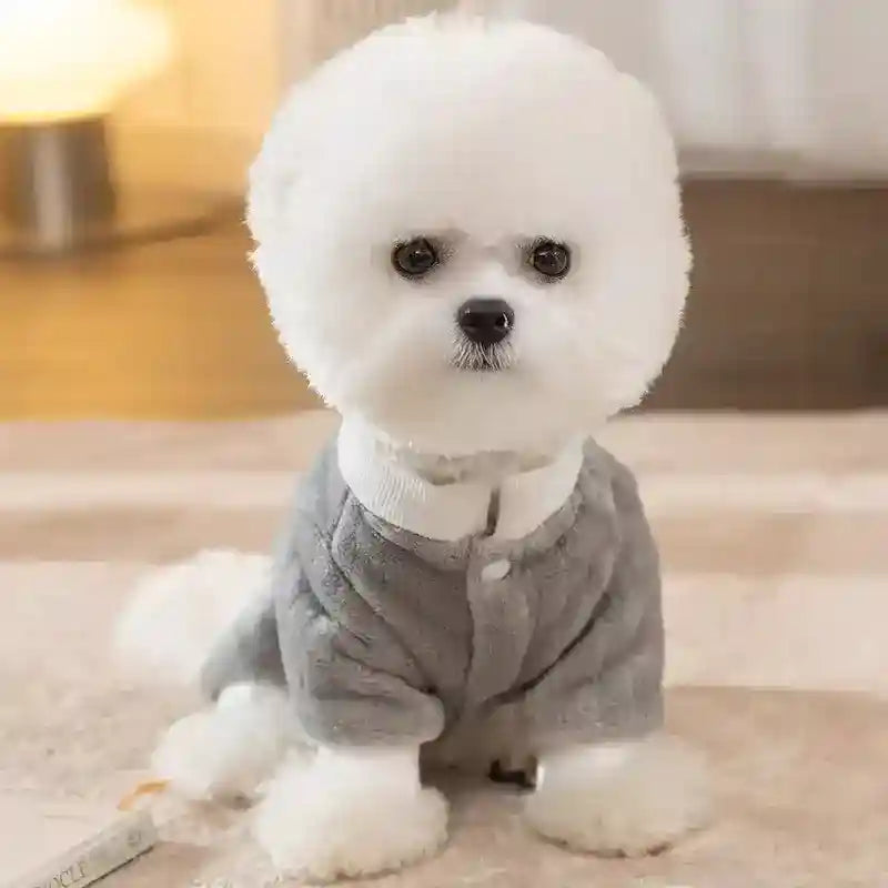 Tutina Cani Gatti Cute Pile - Orsetto Maltese Caldo by Dog Moda
