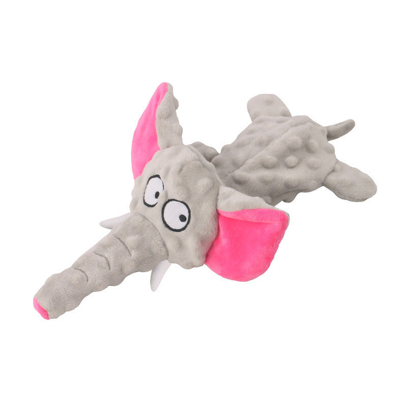 Dog Toy Plush Elephant "Babar" - The Perfect Companion for Your Four-Legged Friend