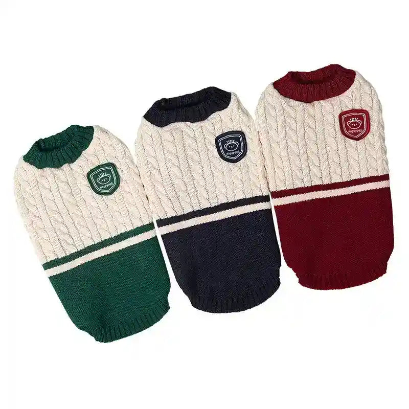 Maglione Beauty per Cani - Smanicato Intrecciato Traspirante by Dog Moda