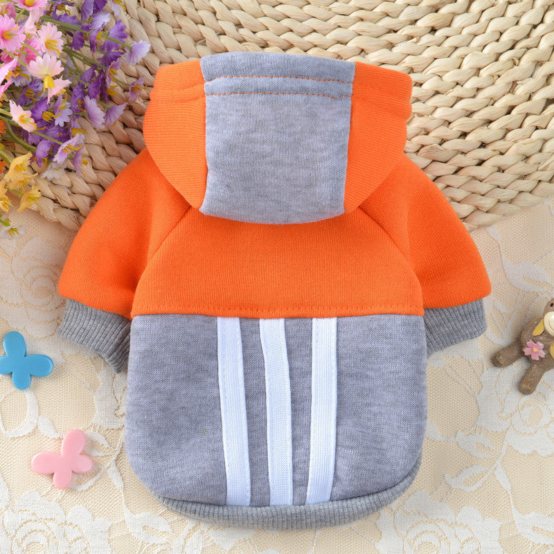 Dog Fleece Sweatshirt "Leo" - Sporty Style, Soft and Warm