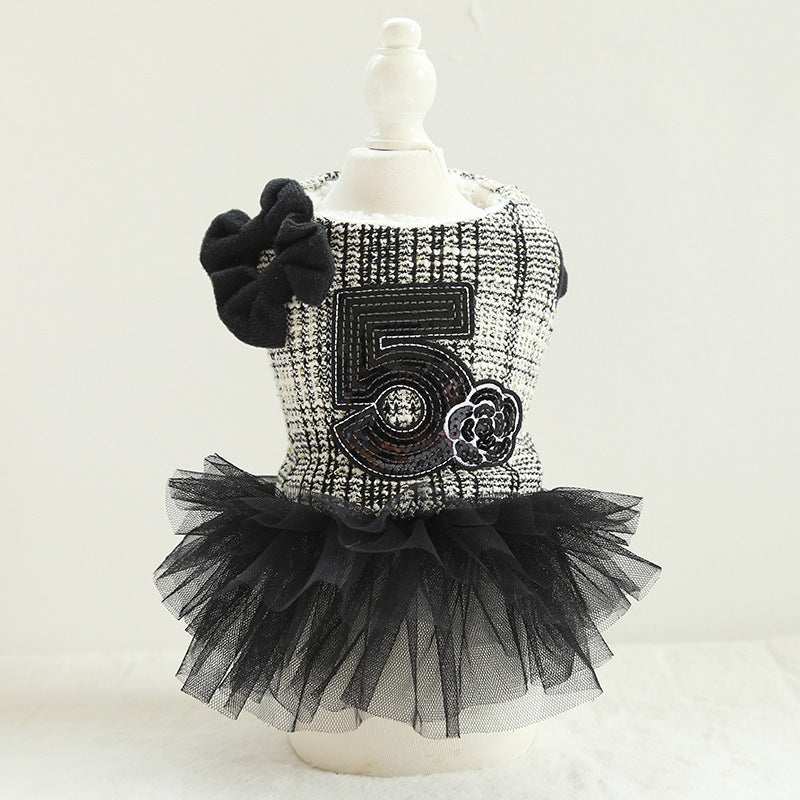 Cotton Dog Dress and Skirt "Merida"
