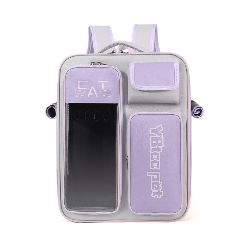 Zaino Trasportino per Gatti - Antigraffio e Idrorepellente