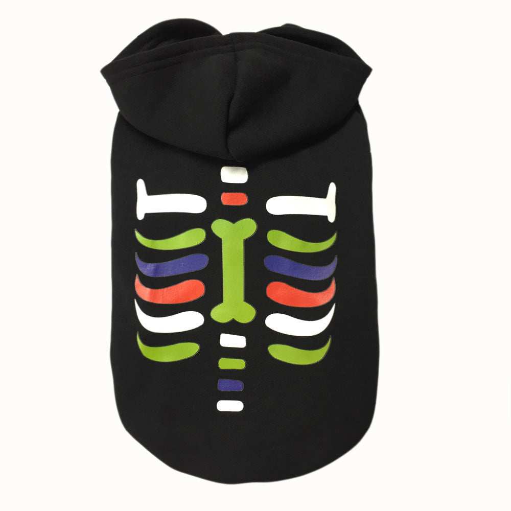 Scary Dog Hoodies "Happy Halloween"