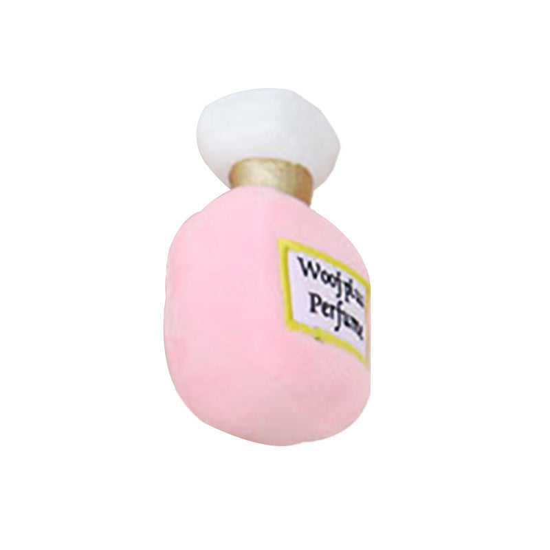 Plush Dog Toy – Soft Bottles and Scents for Small Breeds