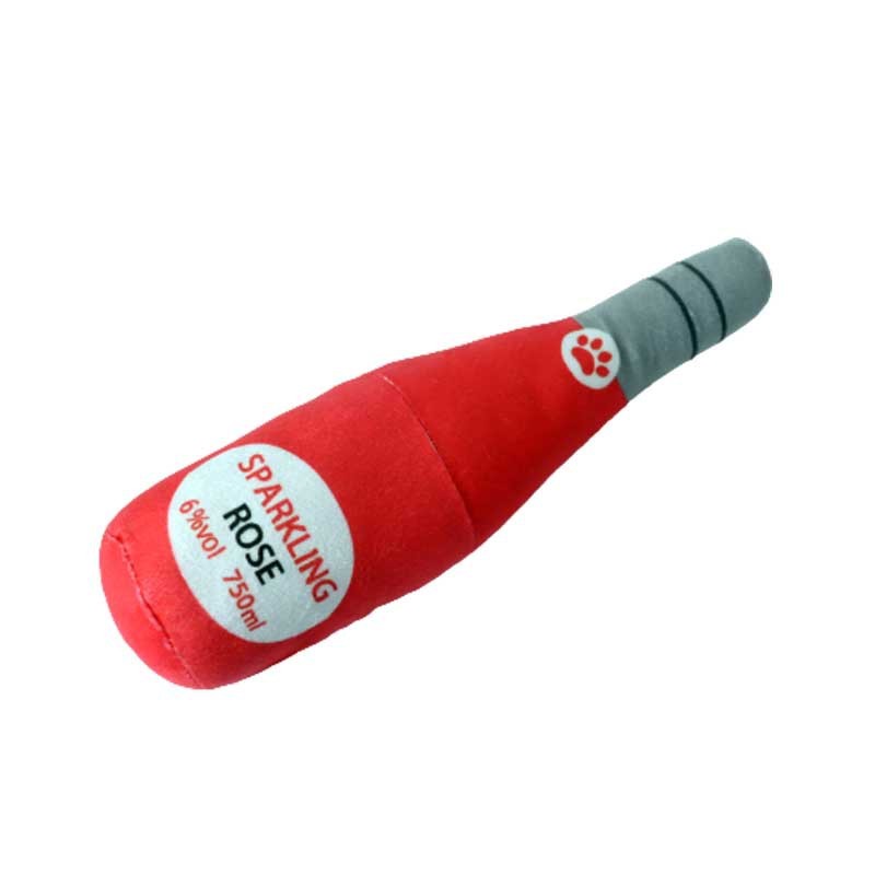 Plush Dog Toy – Soft Bottles and Scents for Small Breeds