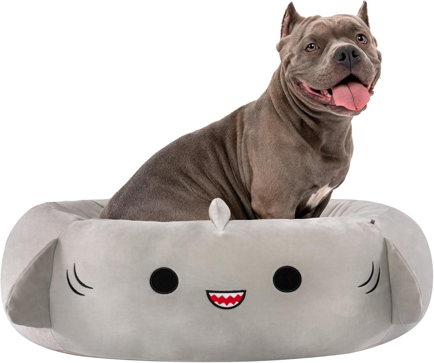 Camita para Perros Squishmallows | Cama Suave Tiburón y Piña