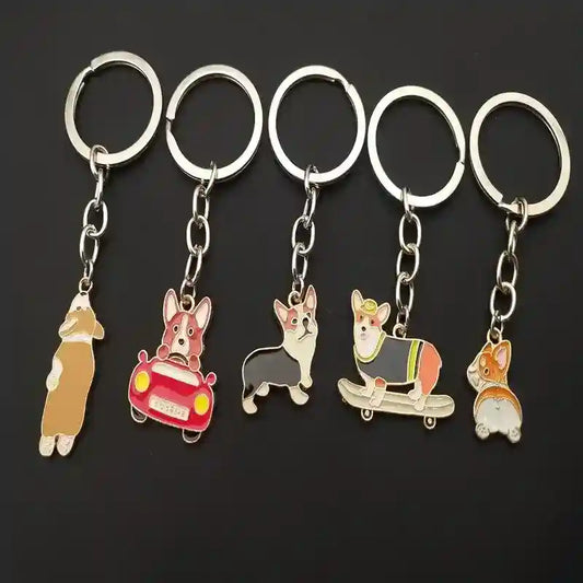 Portachiavi Corgi - Idea Regalo Originale per Amanti Cani by Dog Moda