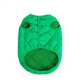 Gilet en polaire pour chats et chiens - Sans manches chaud bleu vert