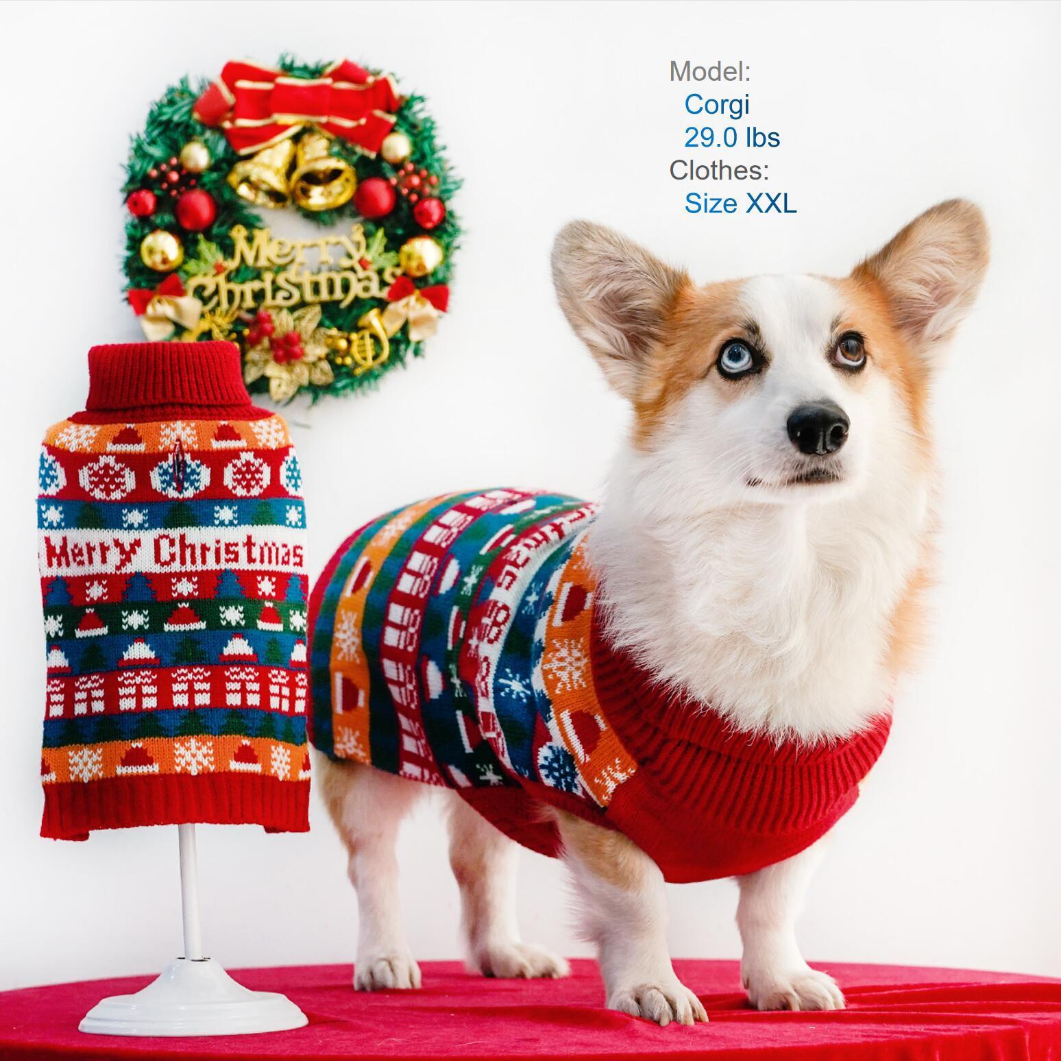 Christmas Sweater for Dogs "Merry Christmas"