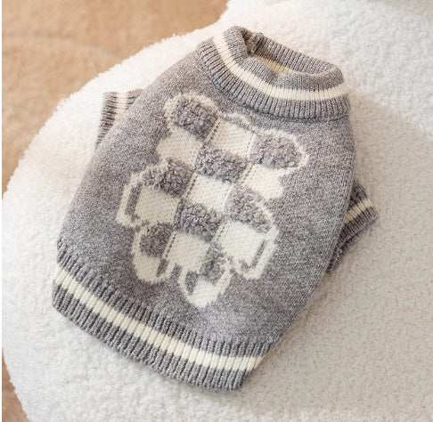 Dog sweater "Paradise" in bright patterns for little friends