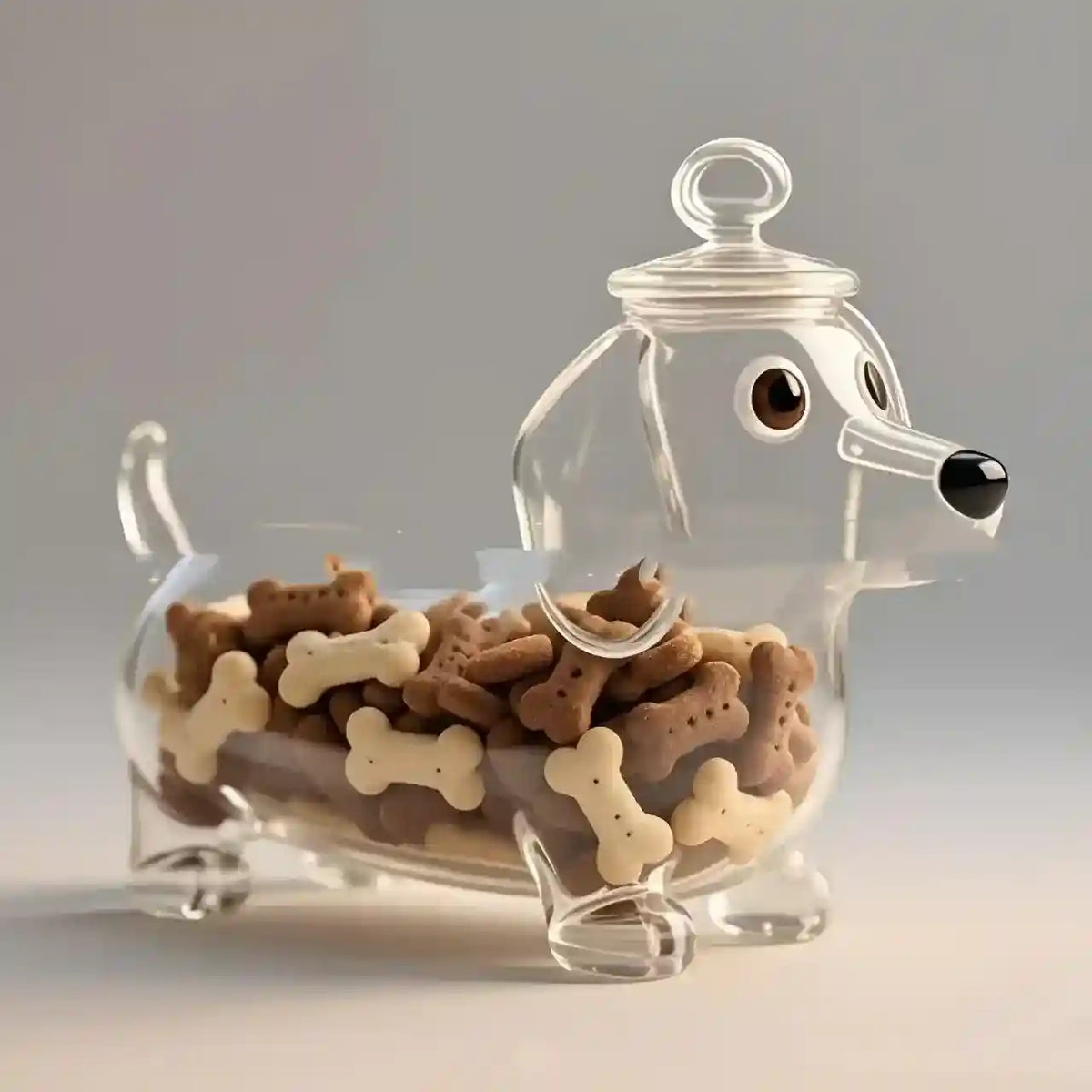 Barattoli Snack per Cani - Bulldog, Bassotto, Labrador by null