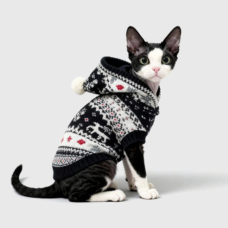 Maglione Natalizio per Gatti e Cani - Caldo Inverno
