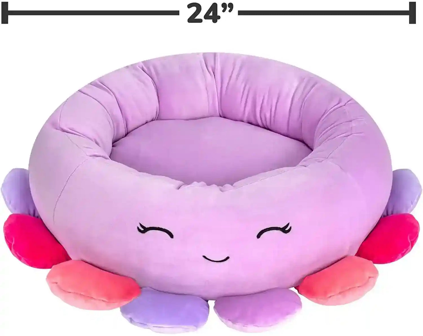 Lettino per Cani Squishmallows | Cuccia Morbida Squalo e Ananas by Dog Moda