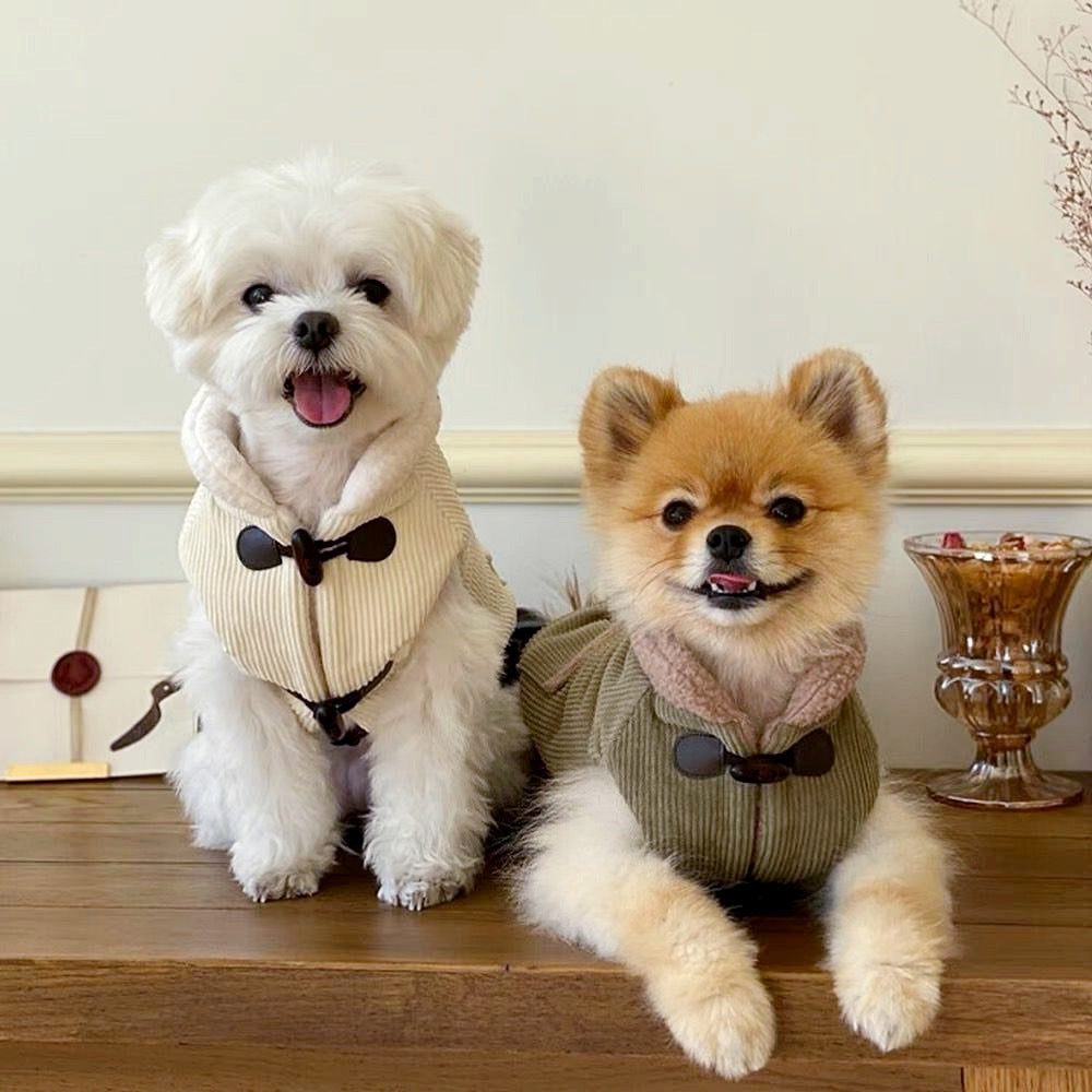 Montgomery Fleece Dog Coat - High Collar Sleeveless