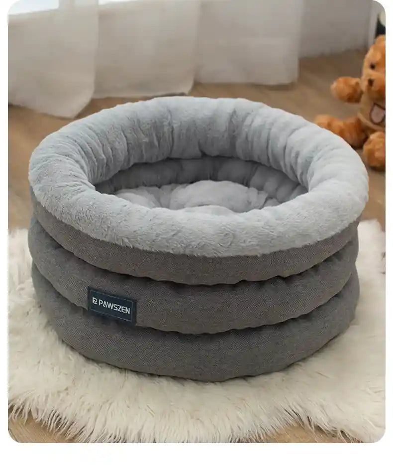 Cuccia Circolare Fluffy per Cani - Calda e Accogliente by Dog Moda