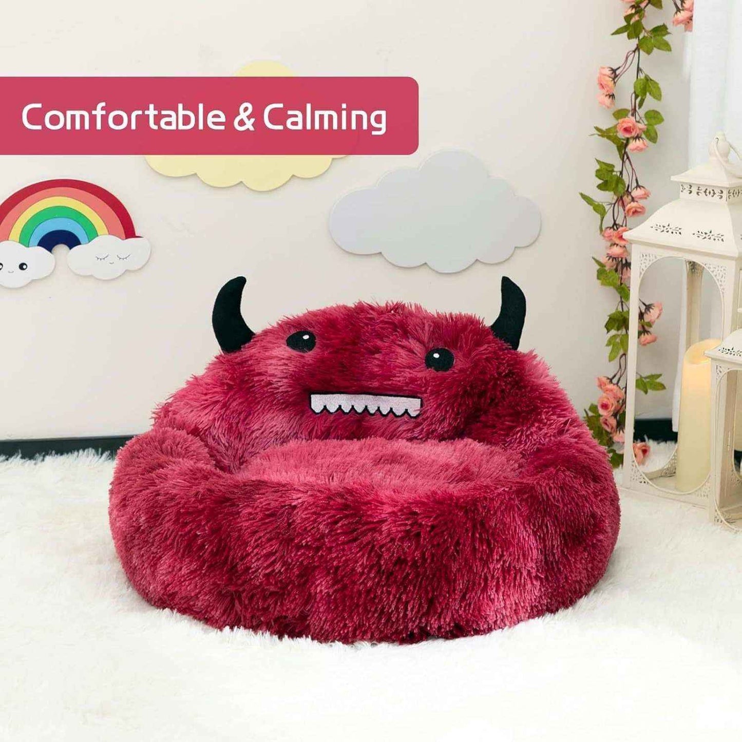 Cuccia Pelosa "Monster" per Cani e Gatti – Calda e Morbida by Dog Moda