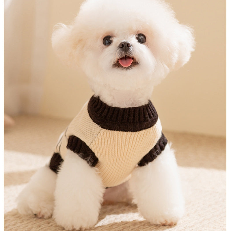 Cardigan per Cani con Bottoni - Maglione Caldo e Morbido