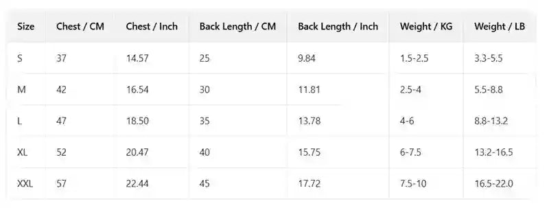 Mono impermeable para perros - Reflectante para exteriores acolchado