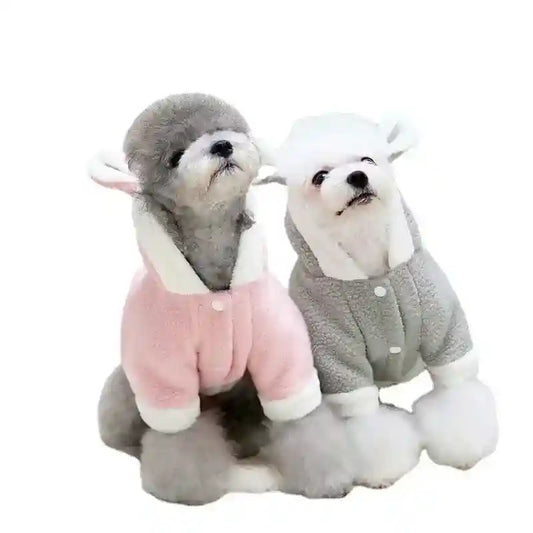 Cappottino Orsetto per Cani con Cappuccio e Orecchie by Dog Moda