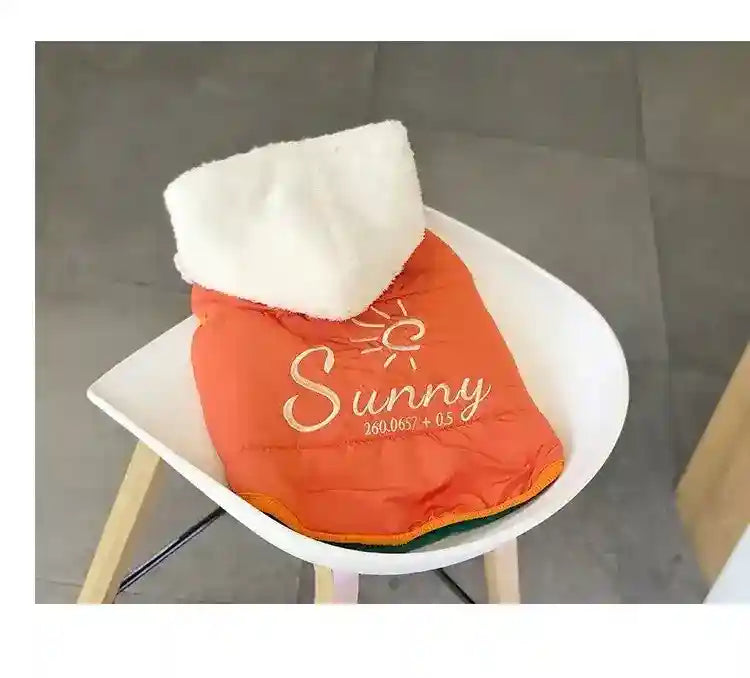 Felpa Smanicata Double Face per Cani Sunny - Con Cappuccio by Dog Moda