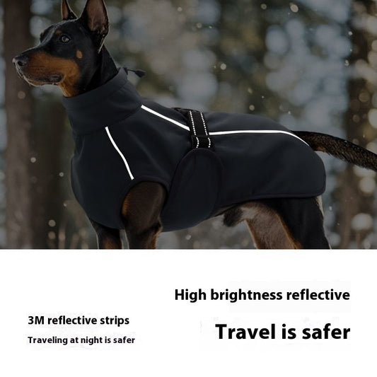Cappotto Invernale per Cani Impermeabile con Inserti Riflettenti - Astra