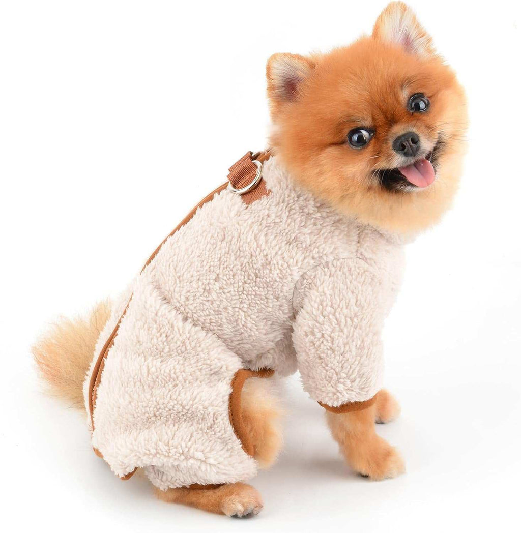 Fleece Jumpsuit for Chihuahua Dogs and More Model "Diamond"