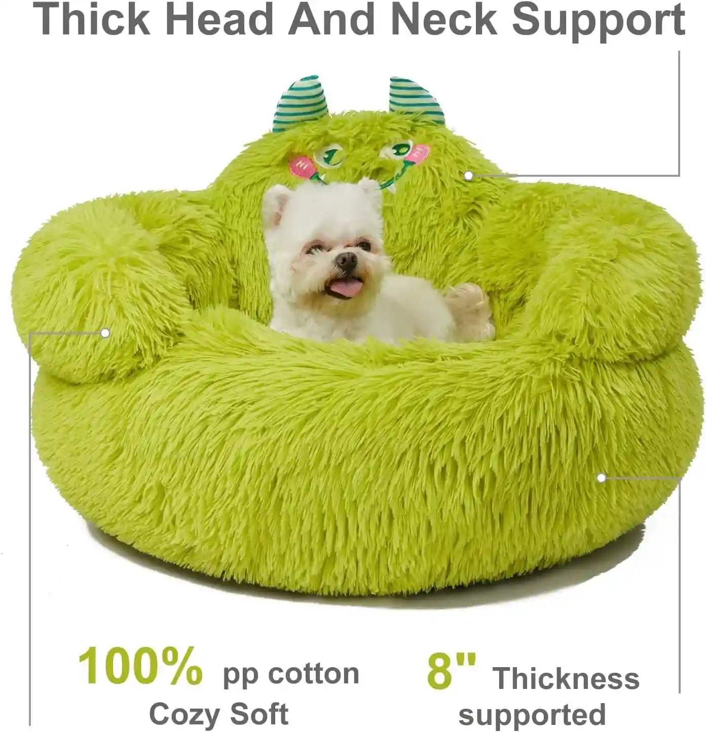 Cuccia Calmante per Cani e Gatti - Cuscino Morbido Antiscivolo by Dog Moda
