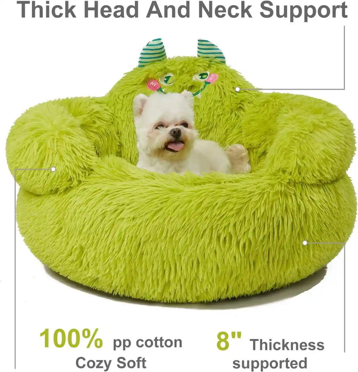 Cuccia Calmante per Cani e Gatti - Cuscino Morbido Antiscivolo by Dog Moda