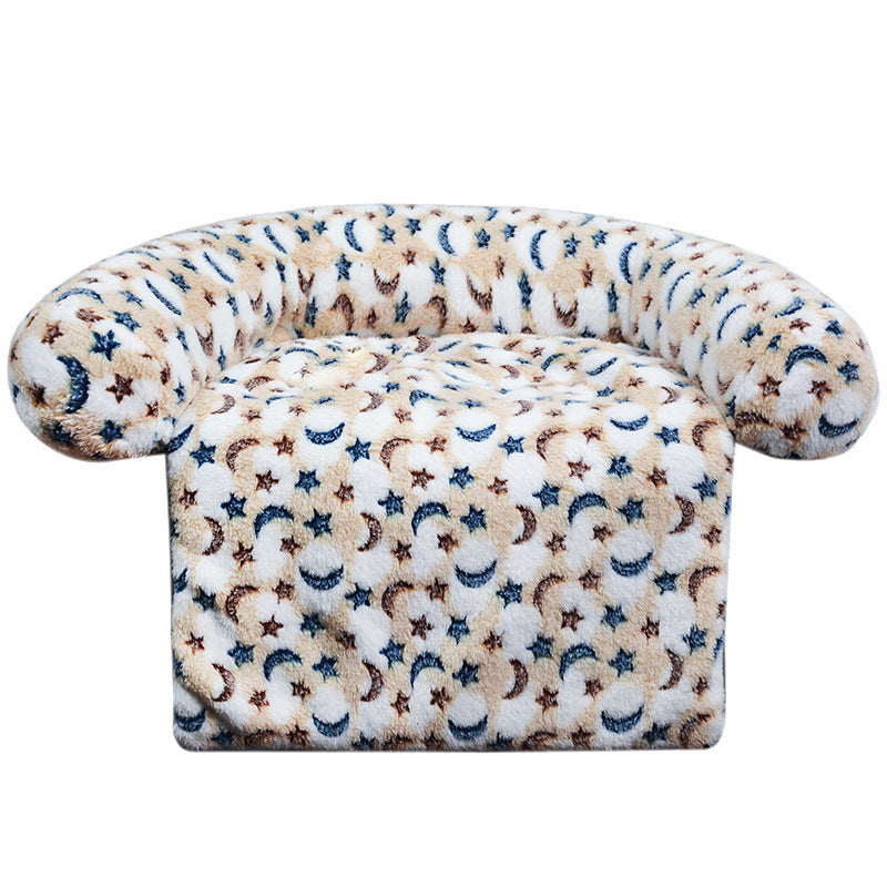 "Home" Dog Sofa Bed Soft, Washable and Non-Slip