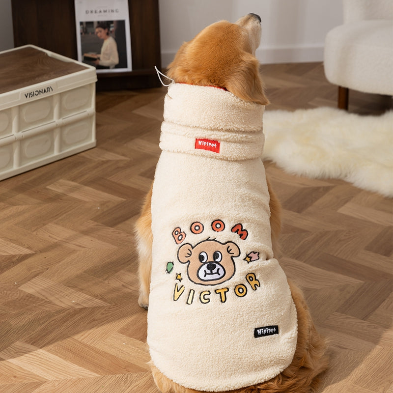Cappotto Victor in Pile per Cani Taglia Grande - 3XL-8XL