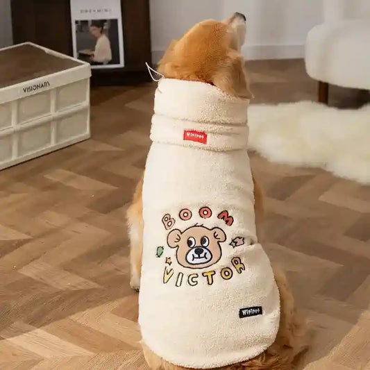 Cappotto Victor in Pile per Cani Taglia Grande - 3XL-8XL by Dog Moda