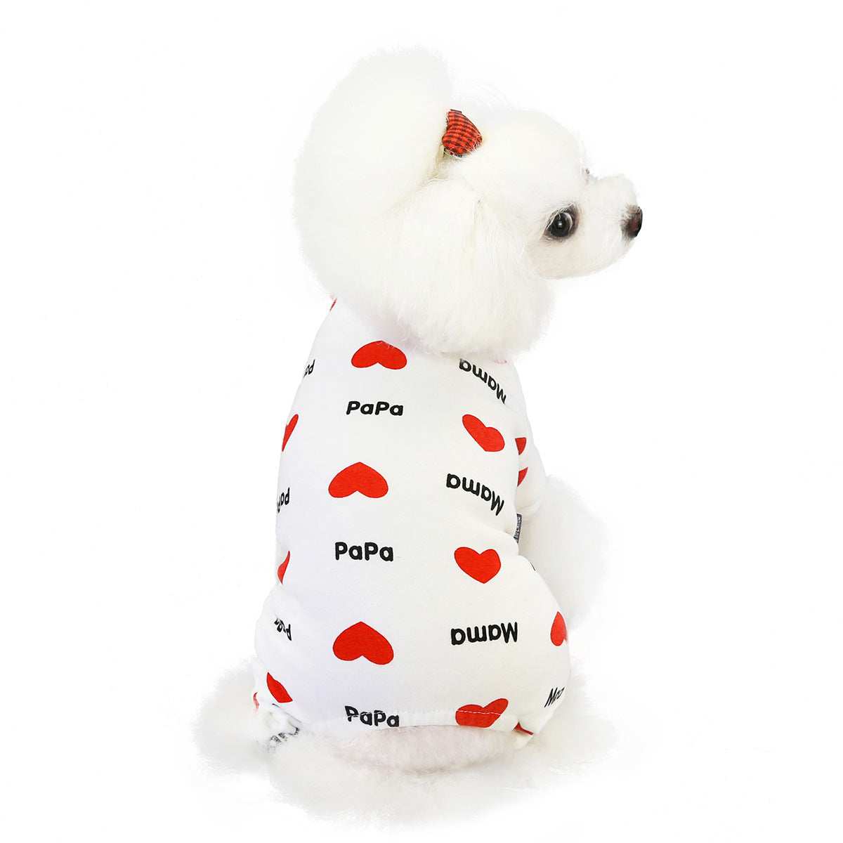 Warm Fleece Jumpsuit for Small Dogs Model "Oreste"