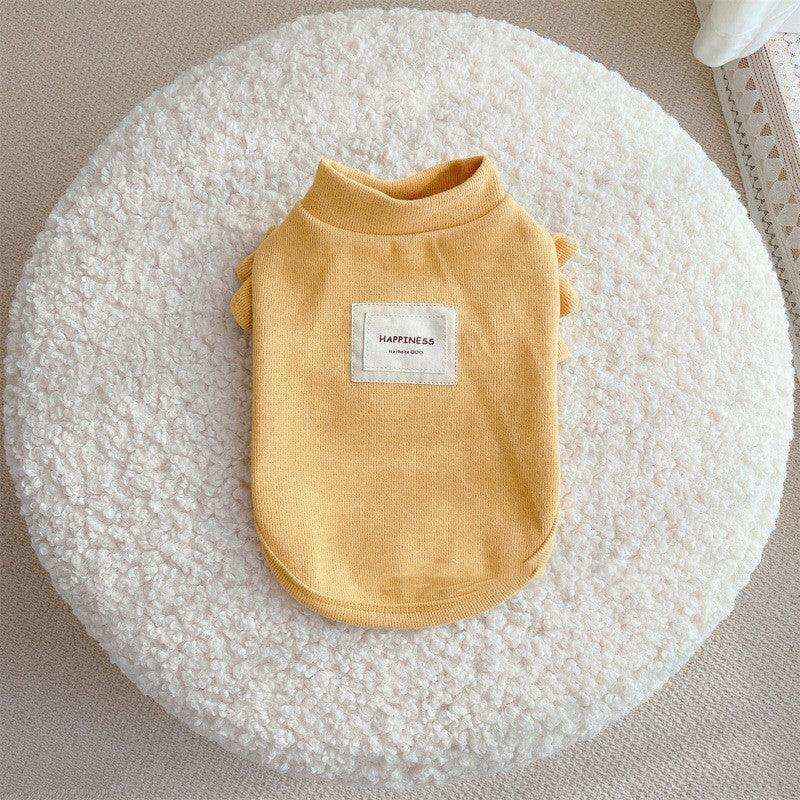 Maglia per Cane Happiness Stile Principessa - Blu Rosa Giallo by Dog Moda