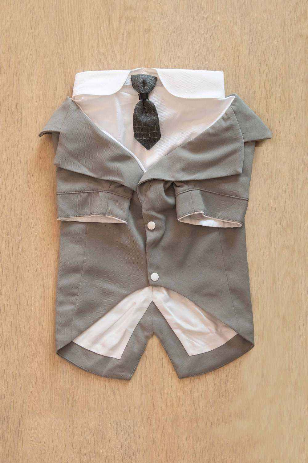 Vestito Elegante Cane Tuxedo Smoking - Giacca Cravatta by Dog Moda